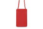 Lucky Bees Bolso Bandolera 305 Rojo de Piel de Polivinilo